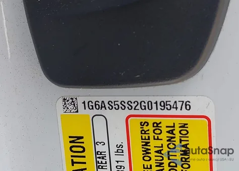 2016 Cadillac Cts Performance Collection из США, поврежденный, VIN 1G6AS5SS2G0195476